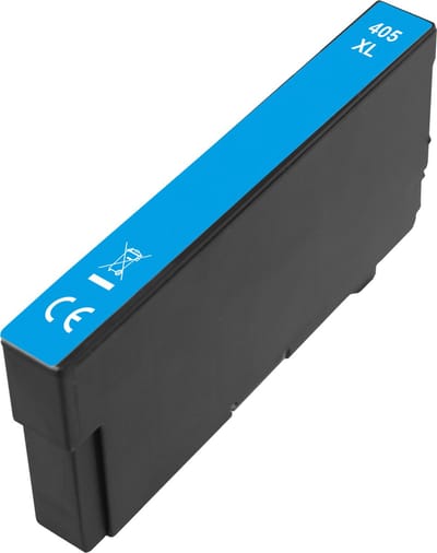 Huismerk geschikt voor Epson 405XL inktcartridge Cyaan - WF-7830DTWF - WF-7840DTWF - WF-3820DWF - WF-4820DWF - WF-4830DTWF