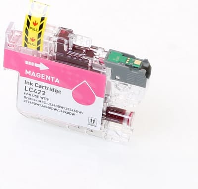 Colori huismerk inkt cartridge geschikt voor Brother LC422XLM Magenta MFC-J5340DW MFC-J5345DW MFC-J5740DW MFC-J6540DW MFC-J6940DW