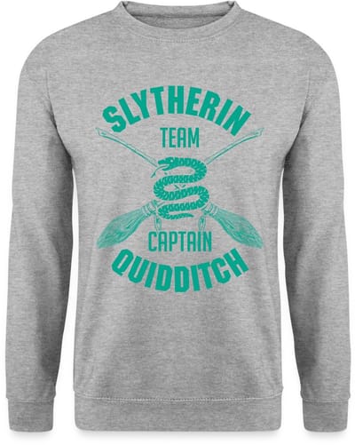 Harry Potter Slytherin Team Captain Quidditch Sweater Heren