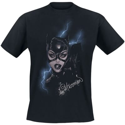 Batman T-shirt - Catwoman - Pose - XL tot 3XL - voor Mannen - zwart