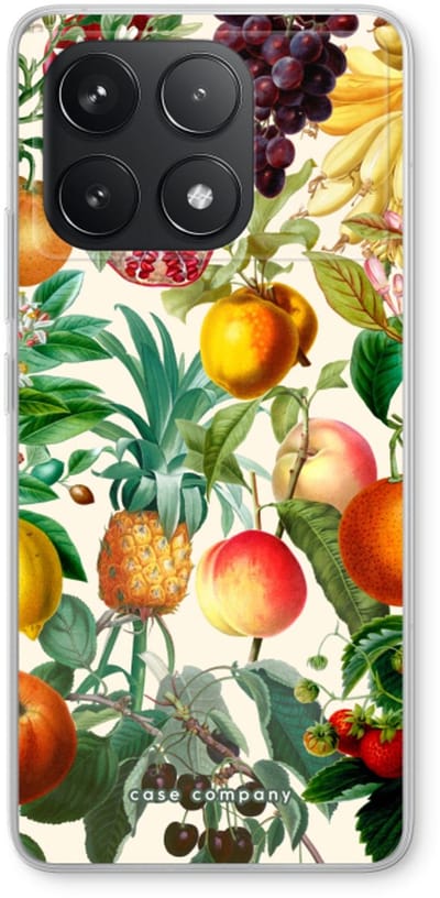 Case Company® - Hoesje geschikt voor Xiaomi Poco F6 Pro hoesje - Classic Flora - Soft Cover Telefoonhoesje - Bescherming aan alle Kanten en Schermrand