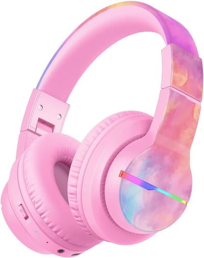 Kinderen Bluetooth Hoofdtelefoon met LED Verlichting en Volume Limiet