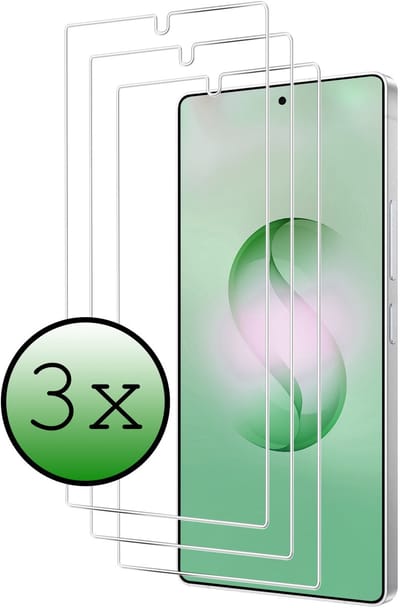 Screenprotector - 3 Stuks Geschikt voor Samsung Galaxy S26 Ultra - Extra Sterk - Beschermglas - Gehard Glas - Tempered Glass - Screen Protector