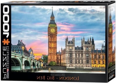 EuroGraphics 6000-0764 City Collection, London Puzzel - 1000 Stuks