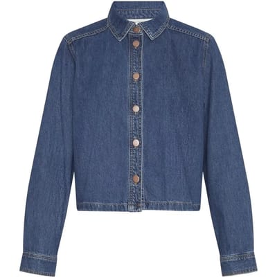 Dames denim shirt Moss Copenhagen Adalyn Elena