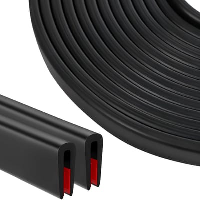 Rubberen profielen 5 m - EPDM randbescherming voor deuren, tafelhoeken en auto