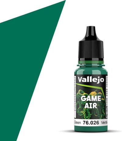 Vallejo Hobbyverf Acrylverf - 76026 Game Air - Jade Green - Acryl - Verf flesje - 18 ml
