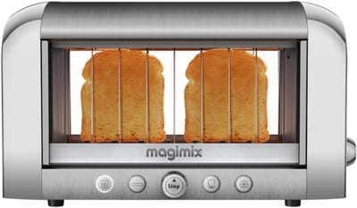 Magimix - Vision Toaster - Mat Chroom - Quartz techniek - 8 standen