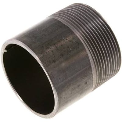 R 2'' Buitendraad x 60.3mm Stalen Pijpnippel met Las uiteinde 50 Bar DIN 2982 - 60mm