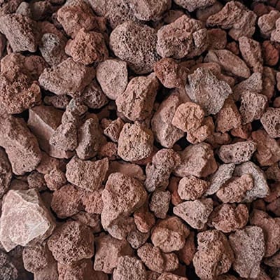 Lavasteen voor Vuurkorven en Gas Set - Natuurlijke Lava Rock 1/2" tot 2" (10 Pound)