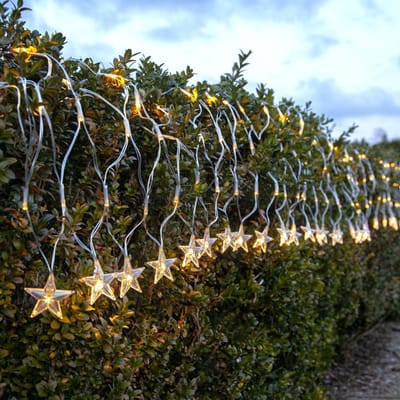 STAR TRADING LED lichtgordijn StarNet helder kunststof lengte 480cm 160 LED's