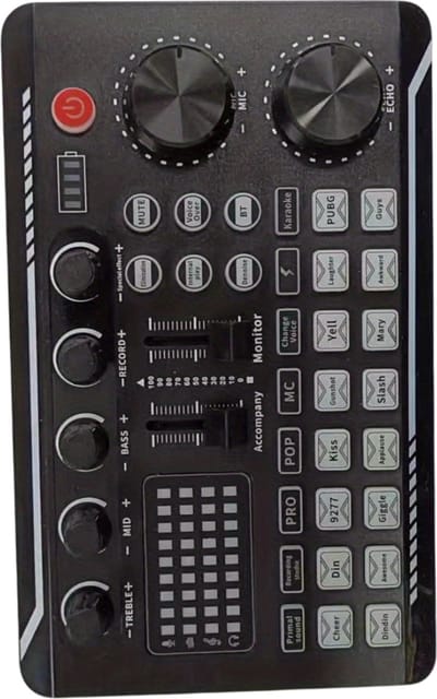 Livano Audio Mixer - Mengpaneel - DJ - Mixer - Gaming