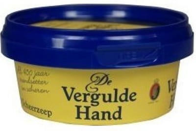 Vergulde Hand Scheerzeep 75gr
