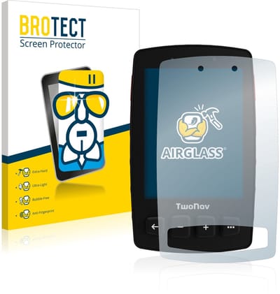 Screenprotector voor TwoNav Trail 2 Beschermglas transparant