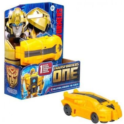 Hasbro Transformers One Movie 1 Step COG Change - F9383 - Bumblebee Actiefiguren en superhelden