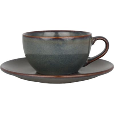 Bonna Gloire - Koffie kopjes & schotel - 250 cc - Porselein - set van 6