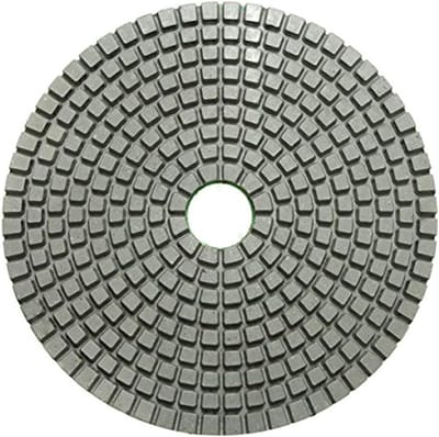 Diamant Polijstpad - Schuurpad Beton - Natte Oppervlakken Polijsten - 12 Fijnheden Beschikbaar - 125 mm - Grijs