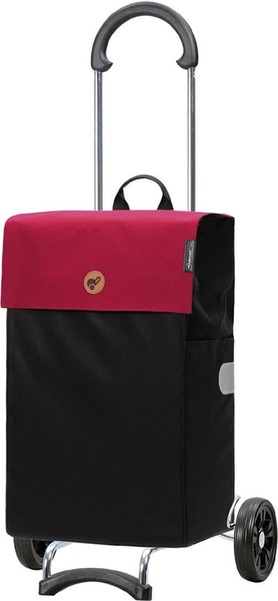 Andersen SHOPPER MANUFAKTUR Boodschappentrolley Scala Shopper Hera 47L Red Rood Veelkleurig 101cm