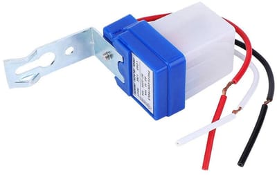 2x Fotoschakelaar met Sensor voor Buitenverlichting - Automatische Lichtsensor voor Buitenlampen - 100-240V