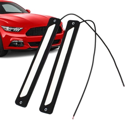 Dagrijverlichting Auto - Verlichtingsbalken Set - Verbeter Zichtbaarheid - Buigzaam Waterdicht Ontwerp - 23cm Lengte
