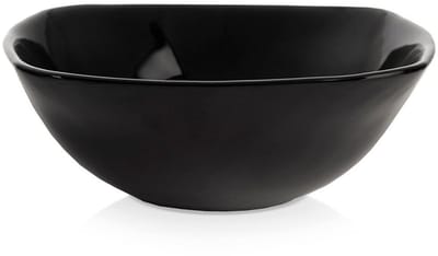 Orion Luna Serie - Zwarte Glazen Kommetje - 11,5 cm - 190 ml