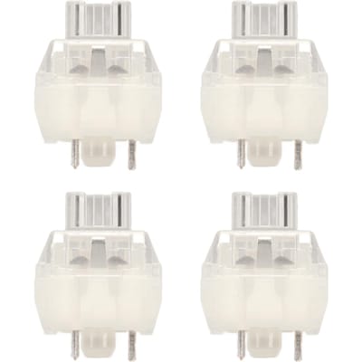45 pièces Interrupteurs mécaniques linéaires pour clavier Rétroéclairé Étanche Hot-swappable Interrupteur de clavier DIY TTC Ice Quiet V2