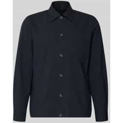 Regular fit overhemdjack van Mix van katoen en viscose Met viscose