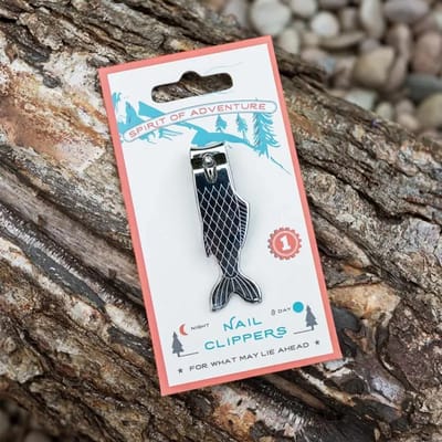 Nagelknipper in de vorm van een vis Rex London Spirit Of Adventure