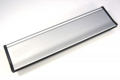 BBK Briefplaat Ema307 Alu/Gr Budr Compl