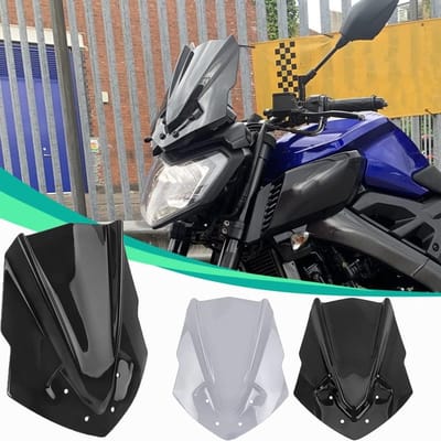 Voorruit voor Yamaha MT125 (2015-2019) - Winddeflector, Bescherming, Verhoogd Rijcomfort, Rookkleur