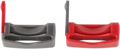 Geschikt voor 2-pack trigger lock power button schakelaar - geschikt voor Dyson stofzuiger accessoires V7V8 schakelaarvergrendeling V10/V11/V12/V15 rode en grijze schakelaarknop