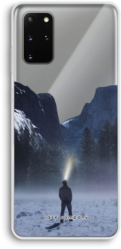 Hoesje geschikt voor Samsung Galaxy S20 Plus hoesje - Wanderlust - Soft Cover Telefoonhoesje - Bescherming aan alle Kanten en Schermrand