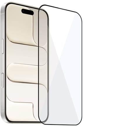 ChiGuard Screenprotector Geschikt voor iPhone 17 Air Screenprotector - Full Screen - Curved - GuardCover