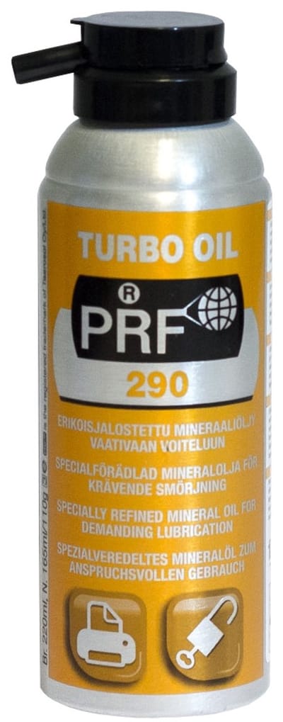 PRF 290 Turbo Oil speciaal verwerkte minerale olie / 220 ml