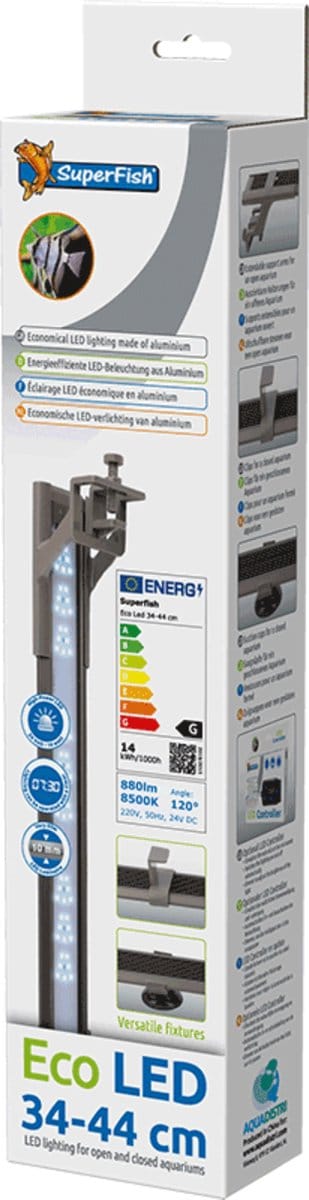 SuperFish Eco LED 34-44 cm - Goedkope Aquarium LED Verlichting