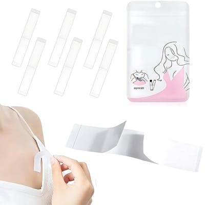 150 Stuks Dubbelzijdige Lichaamstape voor Kleding, Jurken en Huid, Extra Hechtende Mode Tape voor Alle Stoffen en Gevoelige Huid
