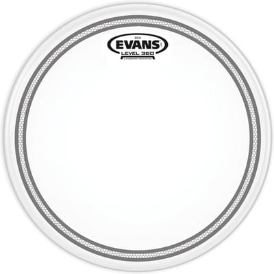 Evans EC2 Coated SST 10", B10EC2S, Tom Batter - Tom vel
