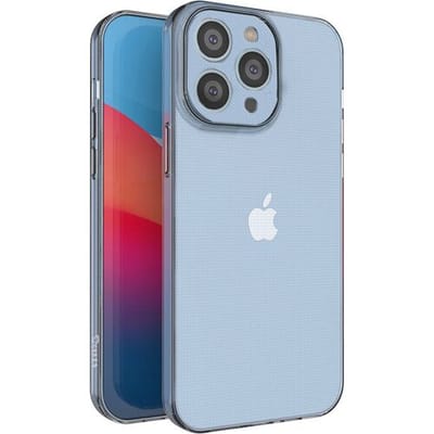 Ceezs Siliconen hoesje met camerabescherming geschikt voor Apple iPhone 14 Pro - optimale bescherming - doorzichtige silicone hoes - backcover - transparant