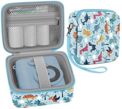 Kids Camera Case voor Kinderen - Geschikt voor Meerdere Merken - Blauw - Perfecte Cadeau voor Jongens en Meisjes
