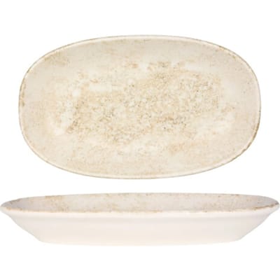 Bonna Serveerschaal - Nacrous - Porselein - 29x17 cm - set van 2