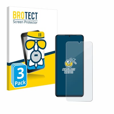 BROTECT - Screenprotector voor Oukitel C50 - Folie Beschermfolie Beschermglas matte 3 Stuks