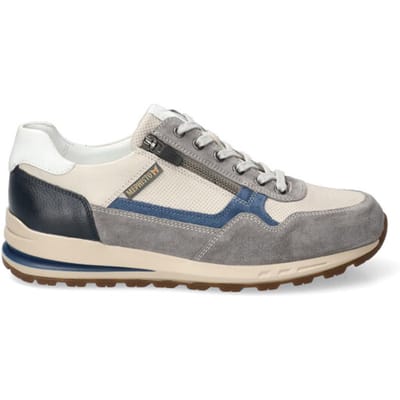 Heren Veterschoenen Mephisto Bradley Grey Grijs - Maat 40