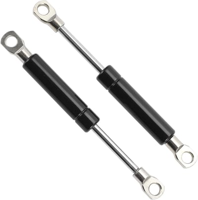 2x Universele Gasveer Lifter Zwart 150mm 22N Kracht voor Auto, Camper, Boot en Motorfiets