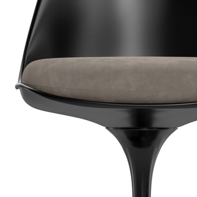 Knoll International - Saarinen Tulip Stoel - Eva 177 - beige - zwart