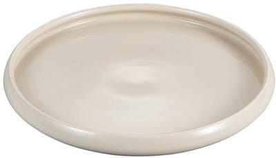 Bricard Bondy – Serveerbord – Ø26,8 x 2,5 cm – Taupe – Set van 2