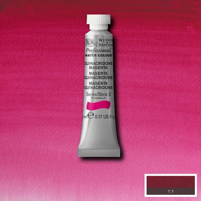 Watercolor paint W&N 5ml - 545 Quinacridone Magenta