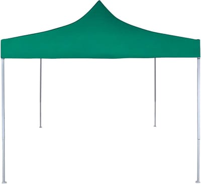 Pop-up Partytent - Opvouwbare Tent - Outdoor Evenementen - Gepoeedercoat Frame - 291 x 291 x 315 cm - Groen