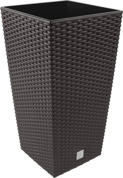 Bloempot Bloembak Rato Square 40x40x75cm UMBER BRUIN Prosperplast