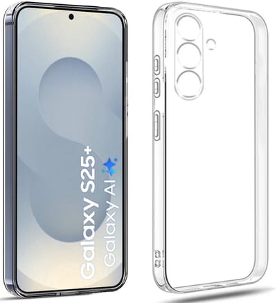 Armordrop Transparant Hoesje Geschikt Voor Samsung S25+ (S25 PLUS) Hoesje - Stevige Beschermhoesje
