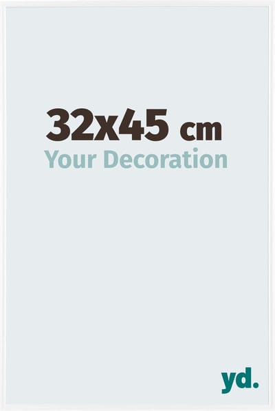 Your Decoration - Fotolijst 32x45 cm - Kunststof - Wit Hoogglans - Evry